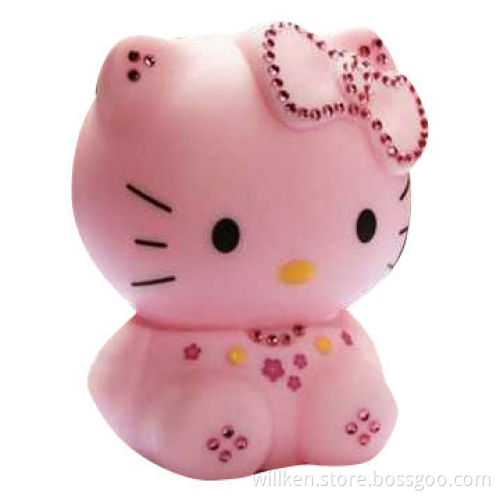 Power Bank, Cartoon Kitty Cat Shape, Structure of Diamond, 2,600mAh Capacity